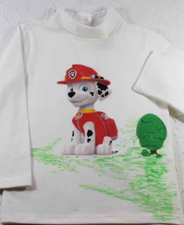 Body Bebé Manga Corta - Bombero Canino