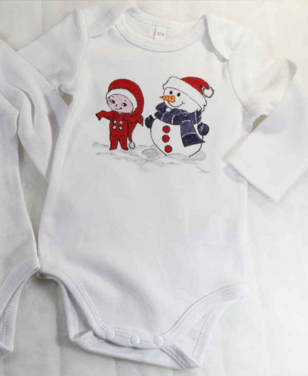 Body Bebé Manga Corta - Navidad Infantil 4