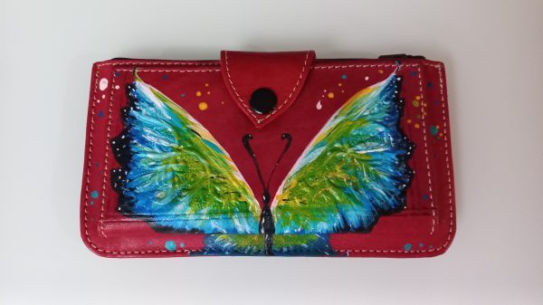 Cartera de Mano - Mariposa de Colores