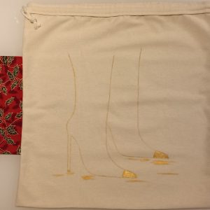 Saquete de Viaje Grande - Botas Doradas