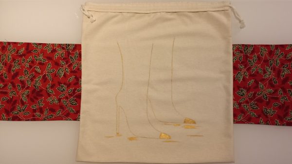 Saquete de Viaje Grande - Botas Doradas